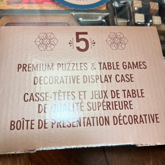 New Puzzles & Games Handcrafted in Real Wood - 5 Games - Picture 4 of 8